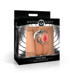 Pussy Boy Metal Chastity Cage – Body-Safe Silicone Chastity Device > Bondage Gear > Male Chastity