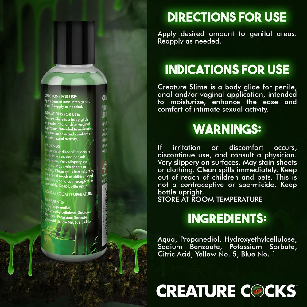 Creature Slime by Creature Cocks 118 ml Water Based Lubricant Speciality Lubricants