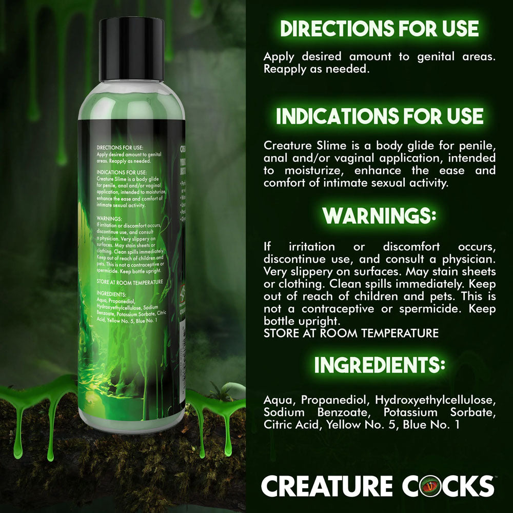 Creature Slime by Creature Cocks 237 ml Water-Based Lubricant Speciality Lubricants