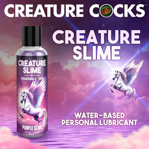 Creature Slime Purple Water Based Lubricant 4 Ounce Speciality Lubricants