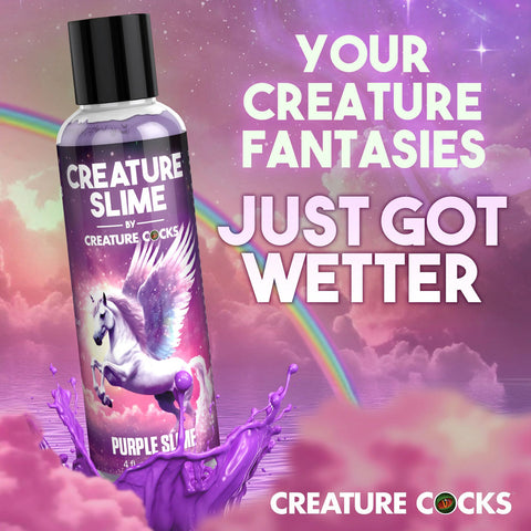Creature Slime Purple Water Based Lubricant 4 Ounce Speciality Lubricants