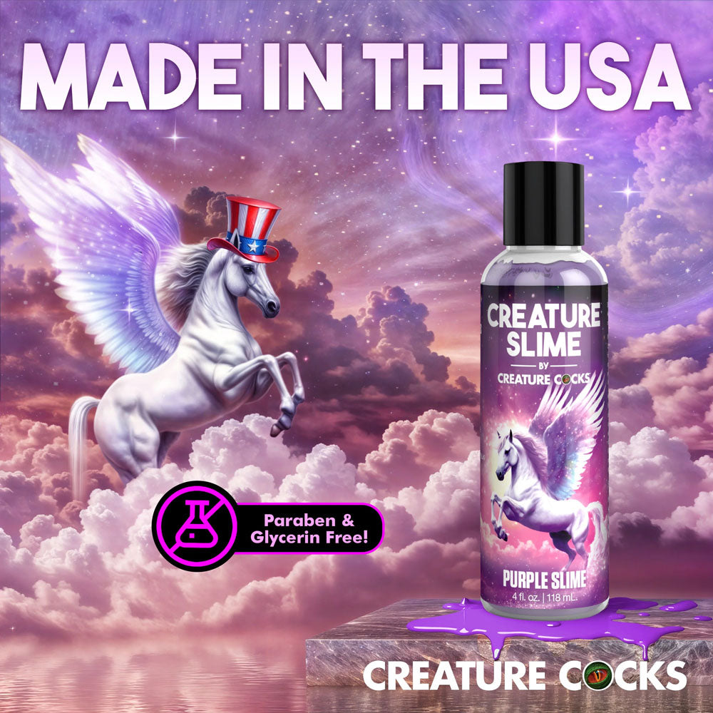 Creature Slime Purple Water Based Lubricant 4 Ounce (118ml) > Lube > Speciality Exempt