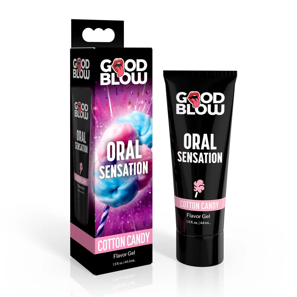Good Blow Oral Sensation Gel Cotton Candy Flavor 44ml Tube > Lube > Oral Gels & Sprays