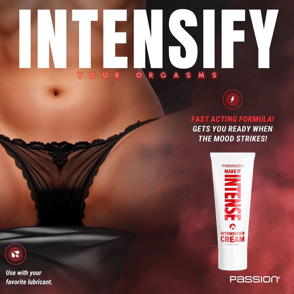 Passion Make It Intense Warming Cream 44ml for Enhanced Pleasure > Essentials > Mens Enhancers