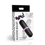 Bang! Flexible Silicone Bullet (Black) – Silicone Bullet Vibrator > Vibrators > Mini Vibrators