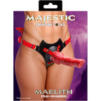 Maelith Adjustable Strap-On Harness With Polished Iron O Rings > Dildos > Strap On Harnesses