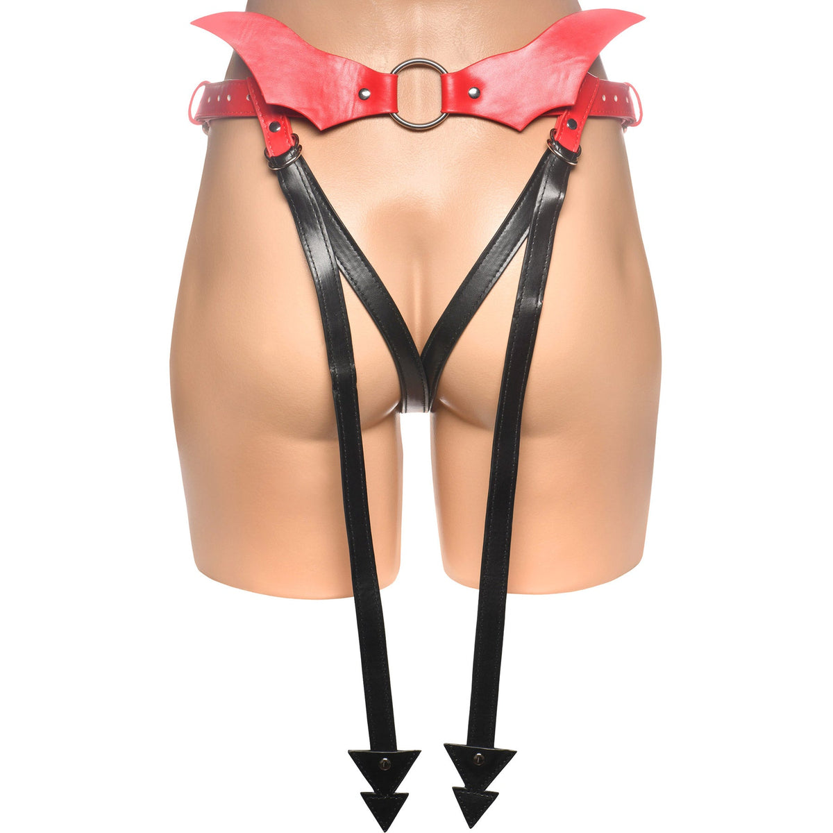 Maelith Adjustable Strap-On Harness With Polished Iron O Rings > Dildos > Strap On Harnesses