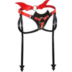 Maelith Adjustable Strap-On Harness With Polished Iron O Rings > Dildos > Strap On Harnesses