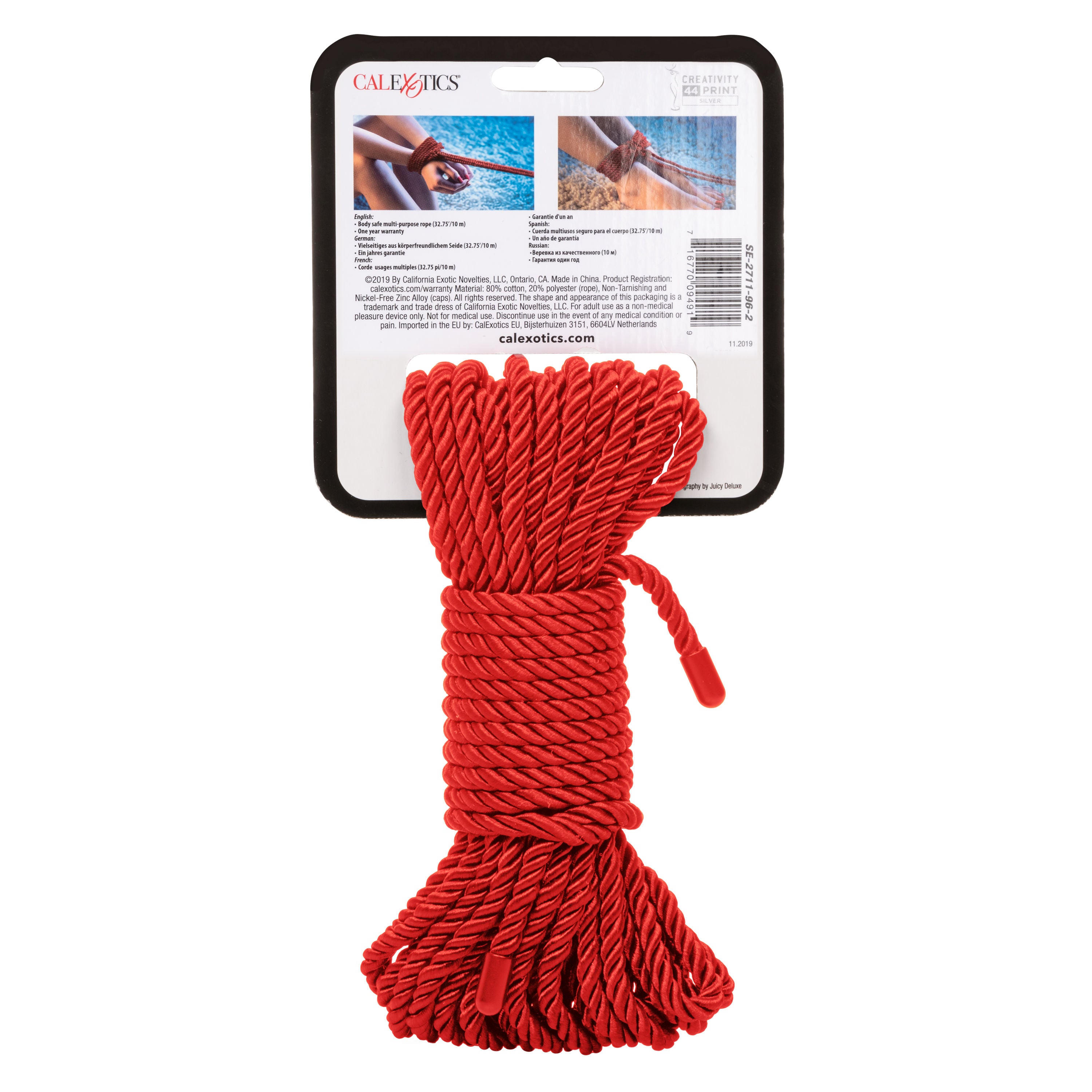 Scandal Red BDSM Rope 32.75ft Shibari Bondage Rope Toy > Bondage Gear > Rope