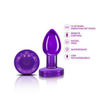 Viben Small Purple Metal Remote-Controlled Vibrating Plug > Anal Range > Vibrating Butt Plugs
