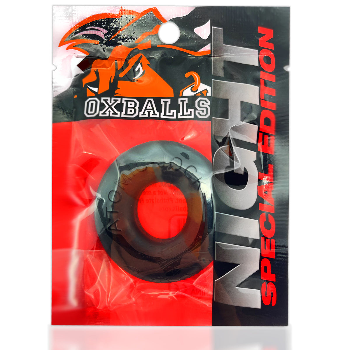Donut 2 Cockring Large Night 5x Stretch Silicone > Cock Ring > Single