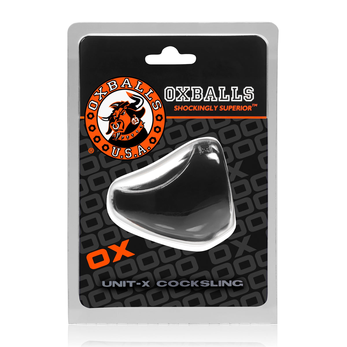Oxballs Unit-X Stretchy Slimmer Fit Night – Ergonomic Cocksling > Cock Ring > Sling