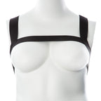 Gender Fluid Billie Harness L-XXL Black Elastic Stretch Unisex Body-Hugging Design > Clothes > Womens Harnesses
