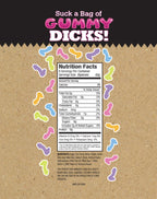 Suck a Bag of Gummy Dicks – Fruit-Flavored Gummy Candy Default Title > Novelties > Candy & Edible Items