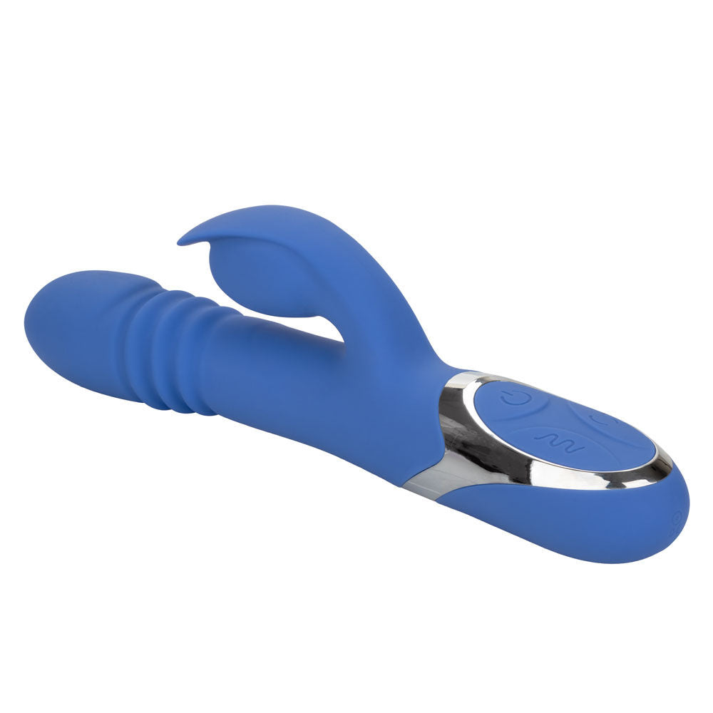 Enchanted Teaser Blue Rechargeable Rabbit Vibrator with Tapping VIBRATORS-RABBIT