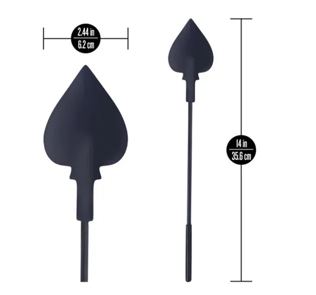 Temptasia Ardor – Body-Safe Silicone Spade Crop > Bondage Gear > Crops