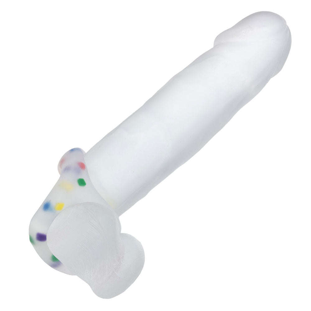 CalExotics Alpha Liquid Silicone Dual Party Ring – Luxury Silicone Cock Ring > Cock Ring > Single