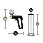 Blush Performance VX7 Vacuum Penis Pump with Brass Trigger and Pressure Gauge – Clear Penis Pump > Pumps > Penis Pumps Performance