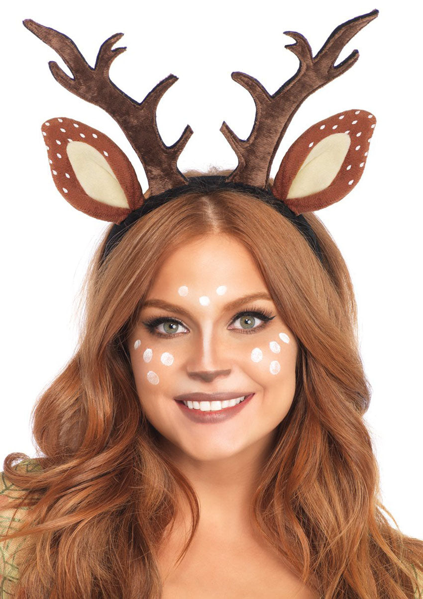 Leg Avenue Fawn Ear Antler – Animal Costume Headband Secondary image