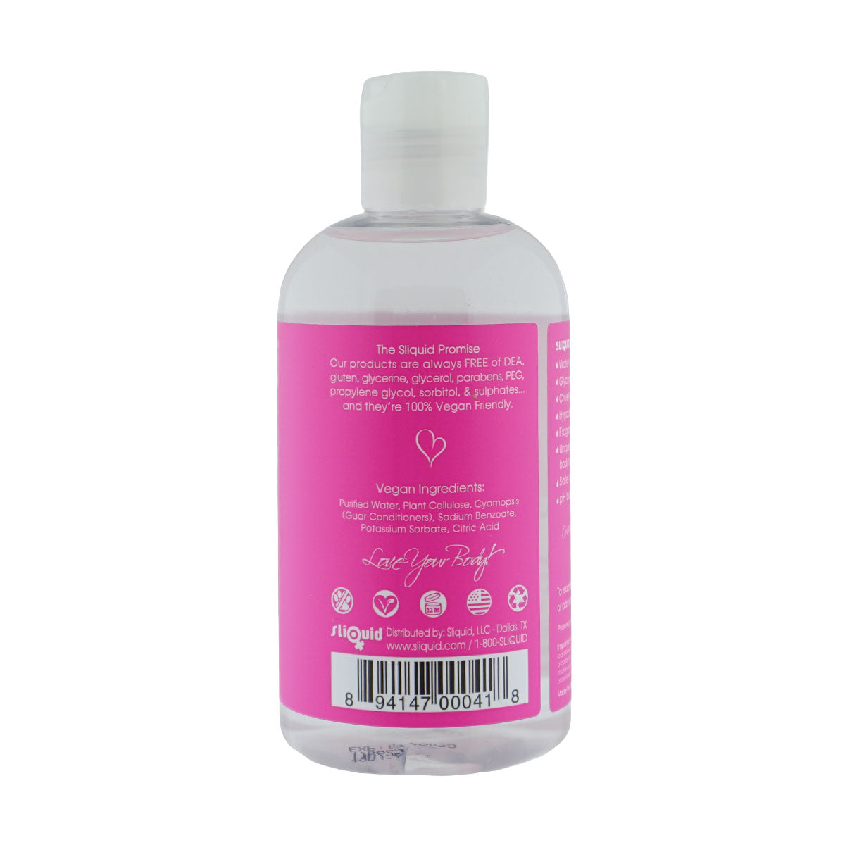 Sliquid Naturals Sassy (255ml) – Ultra Thick Water-Based Anal Lubricant > Lube > Anal