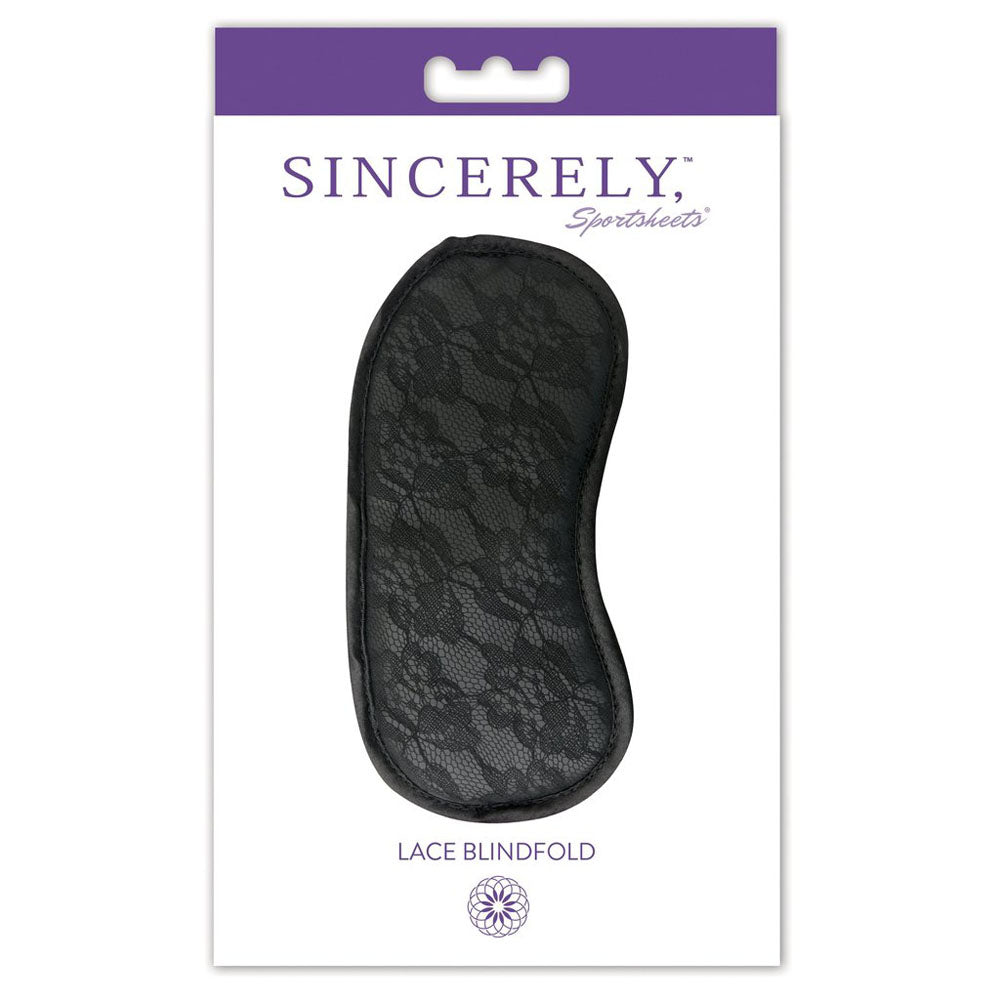 Sincerely Lace Blindfold with Soft Straps > Bondage Gear > Blindfolds