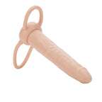 Accommodator Dual Penetrator Ivory Dildo > Dildos > Strap On Dildos