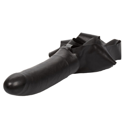Accommodator Face Strap On Dildo Black 5 Inch Silicone STRAP-ONS