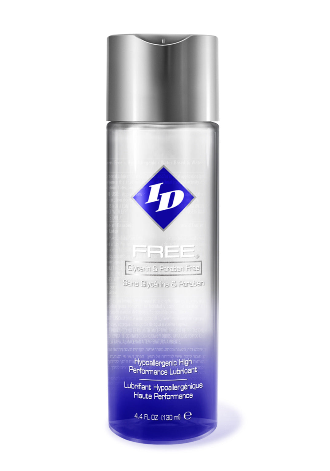 ID Free Hypoallergenic Water-Based Lubricant 130ml for Sensitive Skin Water Based Lube