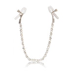 Adjustable Crystal Chain Nipple Clamps > Sex Toys > Nipple Clips