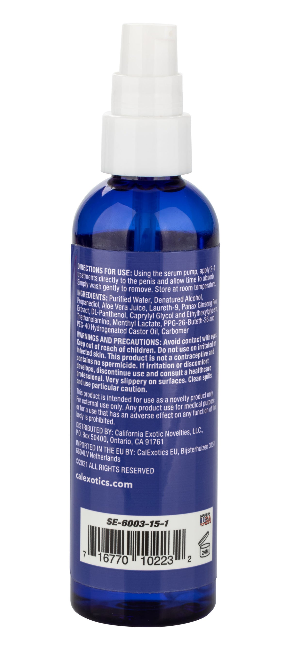 Admiral Erect Sta-Hard Desensitizing Serum Lubricant 4 oz > Essentials > Mens Enhancers