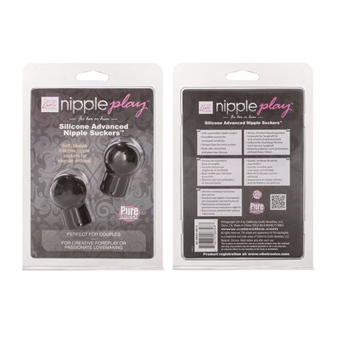 Advanced Silicone Nipple Suckers for Intense Sensual Play Black Nipple Suckers
