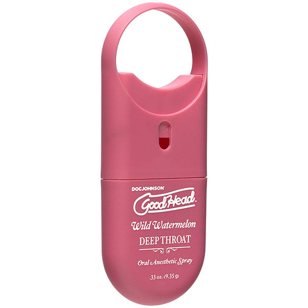 Goodhead To Go Deep Throat Spray Wild Watermelon 9ml Oral Gels & Sprays