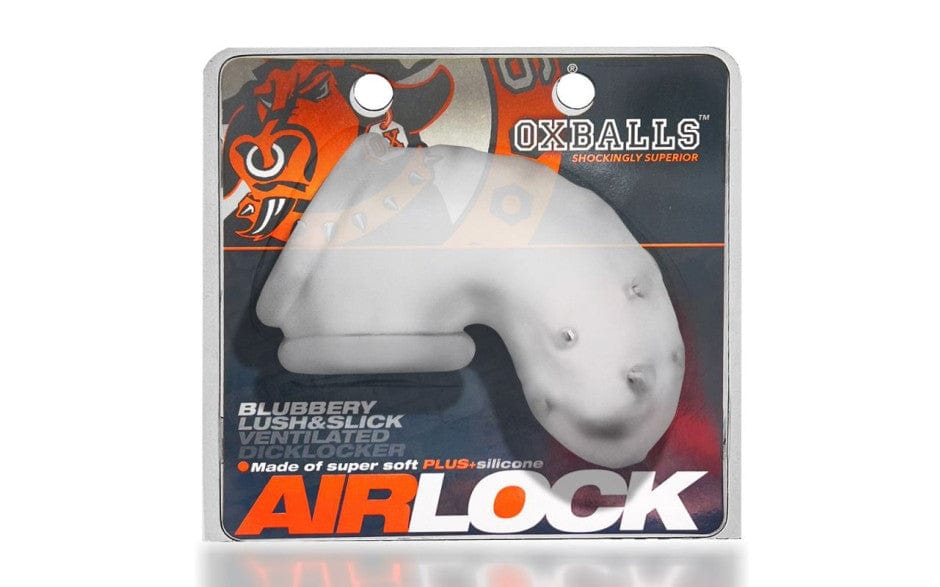 Airlock Air-Lite Vented Clear Ice Lightweight Male Chastity Device > Bondage Gear > Male Chastity