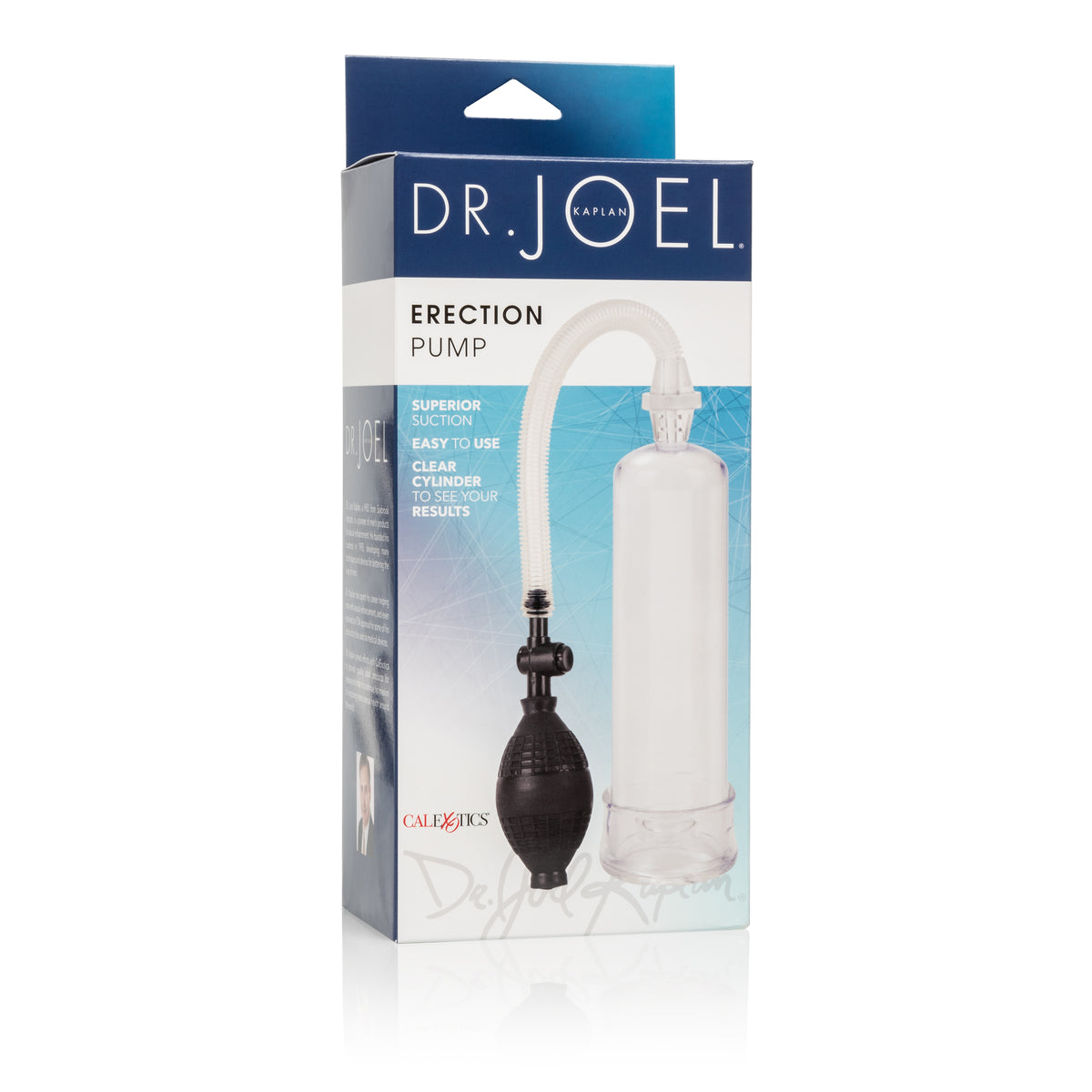 Dr Joel Kaplan Penis Pump with Soft Donut and Easy Squeeze Bulb 7.5" x 2.25" > Pumps > Penis Pumps