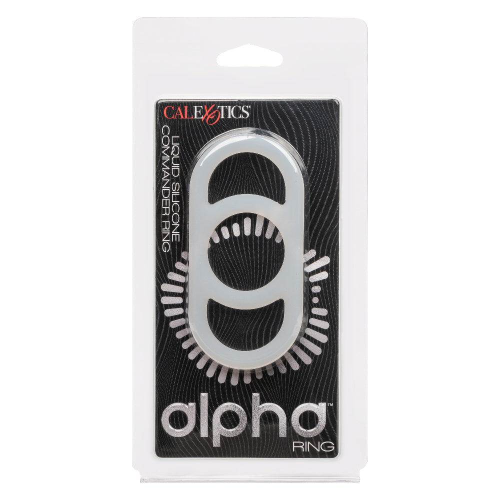 Alpha Liquid Silicone Commander Ring Natural Enhancement Secondary image