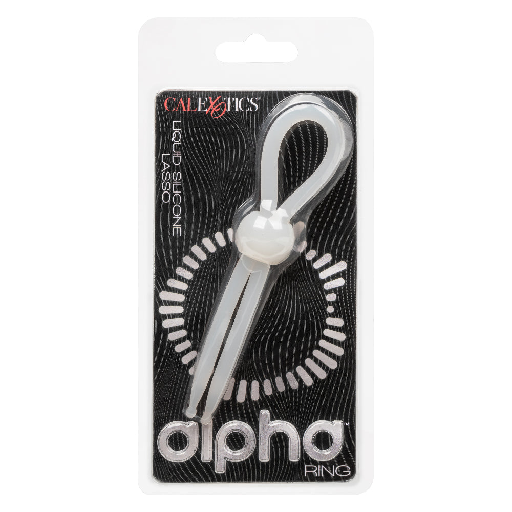 Alpha Liquid Silicone Lasso Natural Stretchy Adjustable Ring Enhancer > Cock Ring > Adjustable