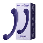 Aluna Dual Stimulating Arc Vibrator (Dark Purple) – Waterproof Vibrator > Sex Toys For Ladies > G-Spot Vibrators