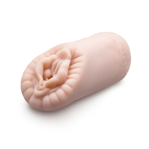 Alyssa Male Stroker in Beige Ultra-Soft X5 Plus Material Strokers - Manual