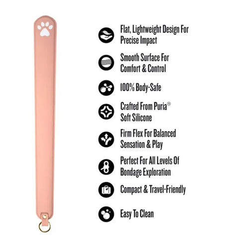 Temptasia Ardor – Silicone Slapper > Bondage Gear > Paddles
