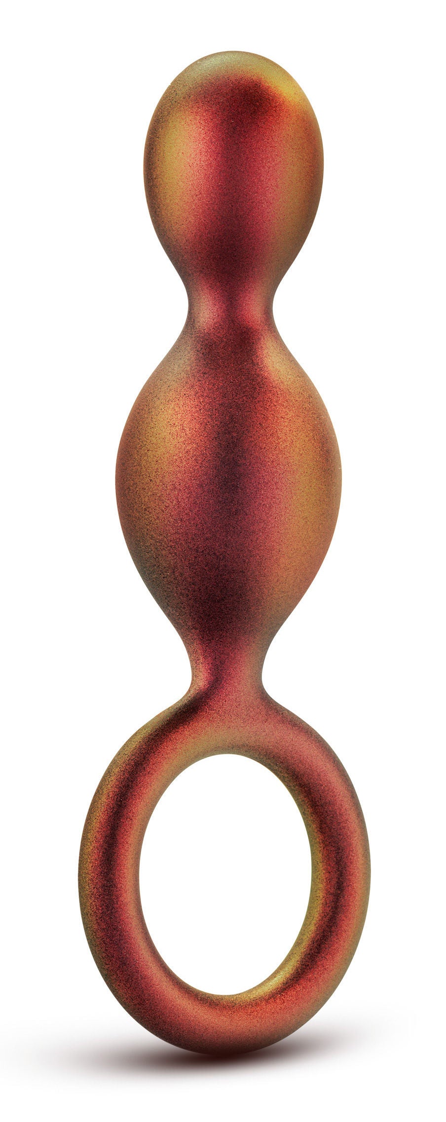 Anal Adventures Duo Loop Plug Copper Adult Anal Toy Butt Plugs