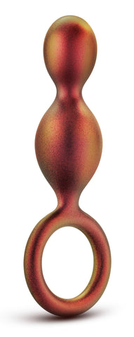 Anal Adventures Duo Loop Plug Copper Adult Anal Toy Butt Plugs