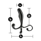 Anal Adventures Prostate Stimulator Black Hands-Free Sex Toy > Anal Range > Prostate Plugs