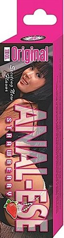 Anal-Ese Strawberry Flavored Cream for Comfortable Intimacy Anal Lubricant