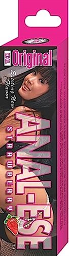 Anal-Ese Strawberry Flavored Cream for Comfortable Intimacy Anal Lubricant