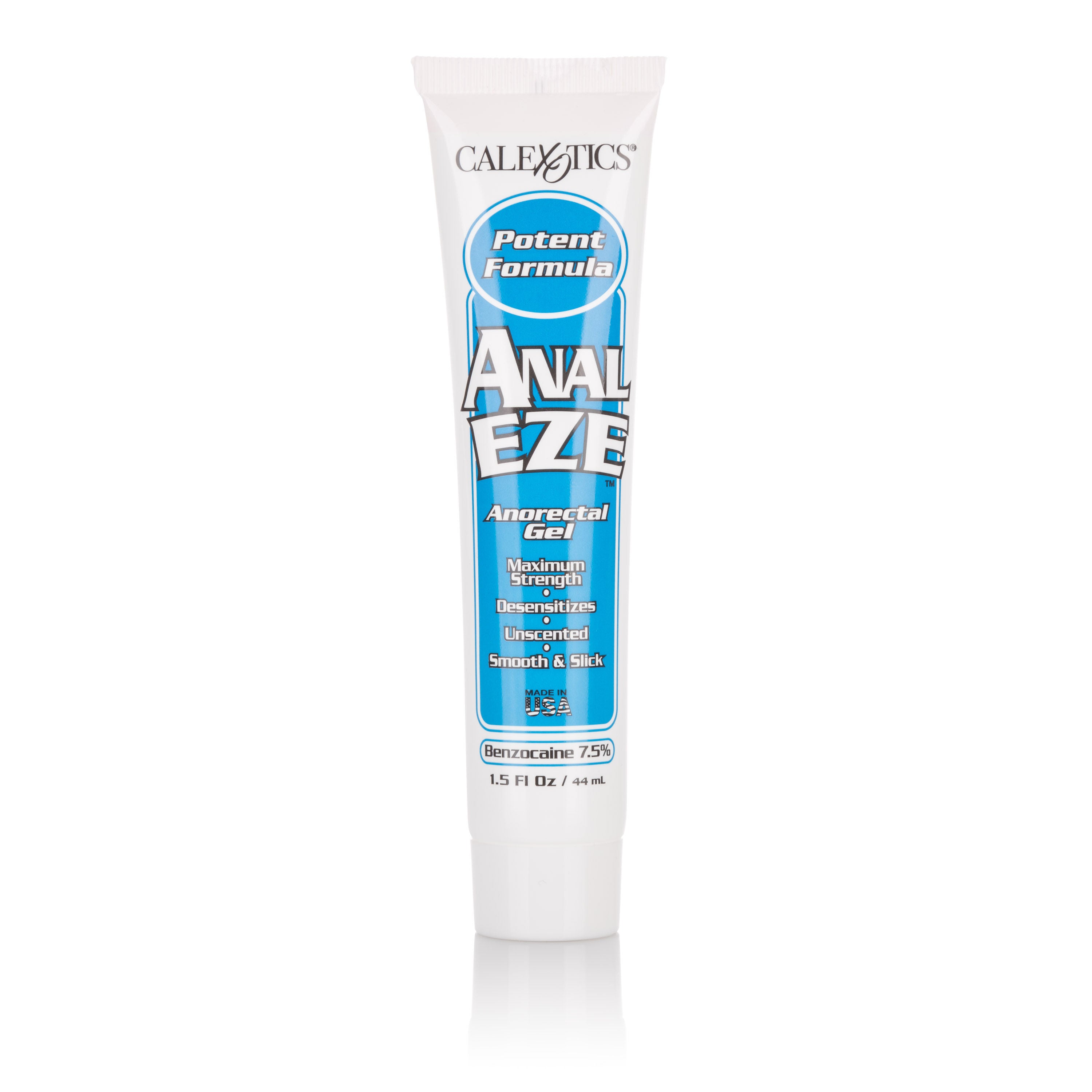 Anal-Eze Anal Desensitizing Gel 1.5 Oz Tube for Intimacy Anal Lubricant