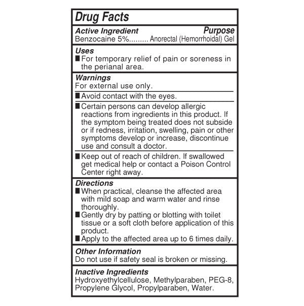 Anal Glide Extra Water-Based Desensitizing Lubricant 2 Oz Pump Anal Lubricant