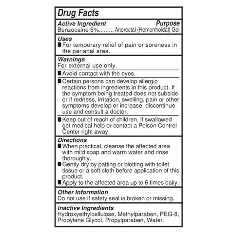 Anal Glide Extra Water-Based Desensitizing Lubricant 2 Oz Pump Anal Lubricant