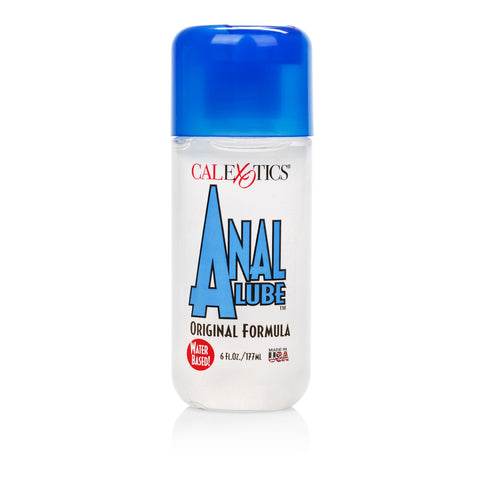 Anal Lube Original Formula Water Based Lubricant 6 oz Transparent Bottle Anal Lubricant