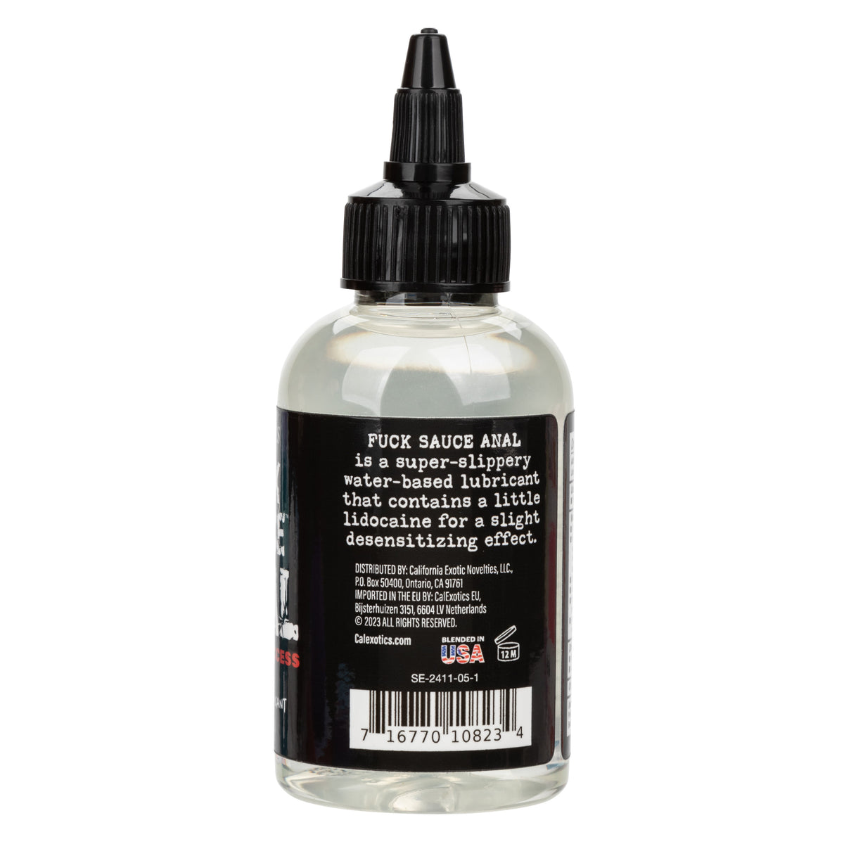 Fuck Sauce Anal Numbing Lubricant 4 Oz Water Based Desensitizing Gel > Lube > Speciality