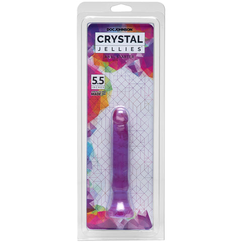 Anal Starter Purple 5.5 Inch Flexible Beginner Tool Butt Plugs